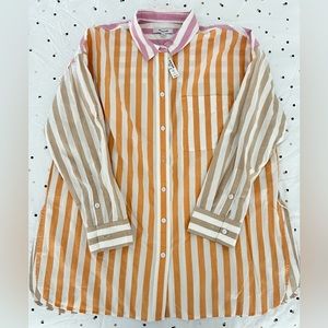 Medewell Signature Poplin Oversized Shirt